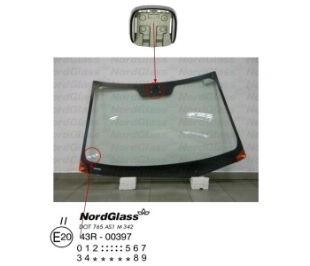 Челно стъкло NordGlass за HYUNDAI i30 (FD) от 2007 до 2011