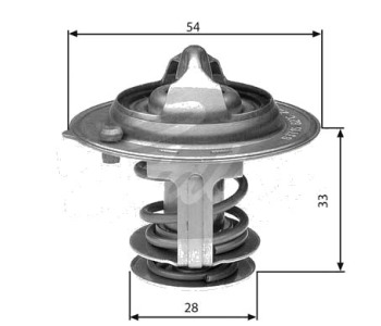 Термостат, охладителна течност GATES TH29888G1 за HYUNDAI ix35 (LM, EL, ELH) от 2009 до 2015