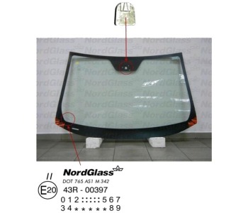 Челно стъкло NordGlass за HYUNDAI ix35 (LM, EL, ELH) от 2009 до 2015