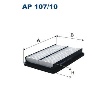 Въздушен филтър FILTRON AP 107/10 за HYUNDAI SANTA FE II (CM) от 2005 до 2012