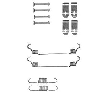 Комплект принадлежности, спирани челюсти DELPHI за HYUNDAI SANTA FE II (CM) от 2005 до 2012