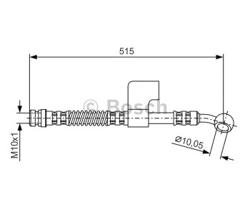 Спирачен маркуч BOSCH за HYUNDAI ACCENT I (X-3) купе от 1994 до 1999