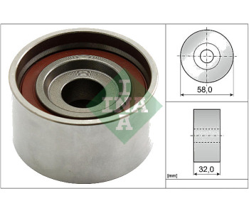 Обтяжна ролка, ангренаж INA 531 0582 10 за HYUNDAI GETZ (TB) от 2002 до 2010