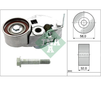 Обтяжна ролка, ангренаж INA 531 0843 10 за HYUNDAI MATRIX (FC) от 2001 до 2010