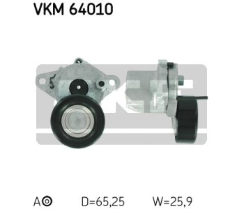 Обтящна ролка, пистов ремък SKF VKM 64010 за KIA PRO CEED (JD) от 2013 до 2018