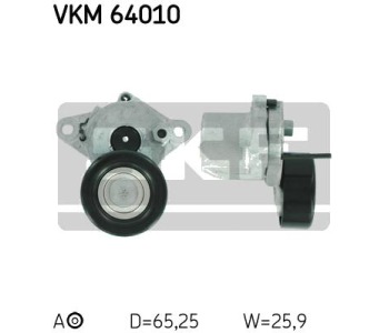 Обтящна ролка, пистов ремък SKF VKM 64010 за HYUNDAI i40 (VF) комби от 2011