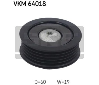 Паразитна/ водеща ролка, пистов ремък SKF VKM 64018 за HYUNDAI i30 (FD) от 2007 до 2011
