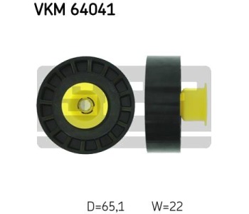 Паразитна/ водеща ролка, пистов ремък SKF VKM 64041 за KIA VENGA (YN) от 2010