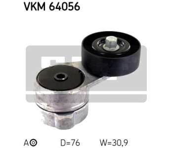 Обтящна ролка, пистов ремък SKF VKM 64056 за KIA CERATO I (LD) хечбек от 2004 до 2009