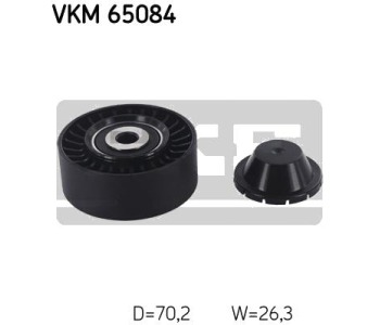 Паразитна/ водеща ролка, пистов ремък SKF VKM 65084 за KIA SORENTO III (UM) от 2015