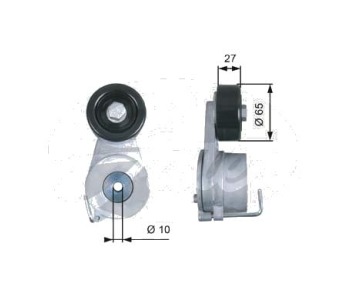 Обтящна ролка, пистов ремък GATES T39275 за KIA SORENTO II (XM) от 2009 до 2015