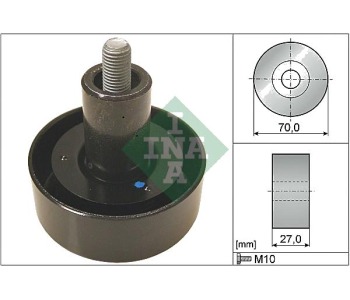 Паразитна/ водеща ролка, пистов ремък INA 532 0657 10 за KIA CARNIVAL III (VQ) от 2005