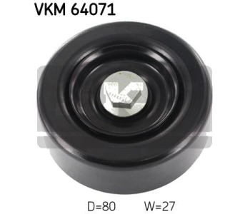 Паразитна/ водеща ролка, пистов ремък SKF VKM 64071 за HYUNDAI SANTA FE II (CM) от 2005 до 2012