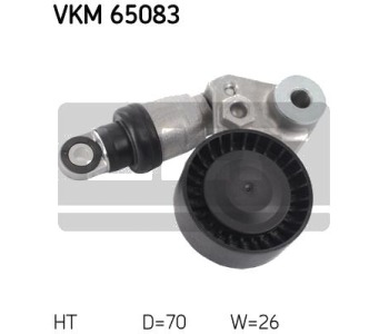 Обтящна ролка, пистов ремък SKF VKM 65083 за HYUNDAI SONATA V (NF) от 2005 до 2010