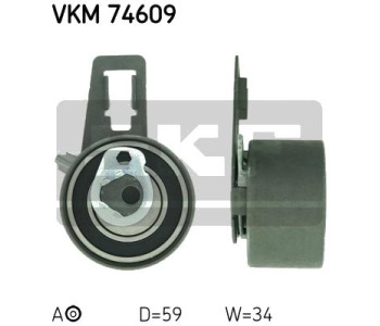 Обтяжна ролка, ангренаж SKF VKM 74609 за HYUNDAI TERRACAN (HP) от 2001 до 2008