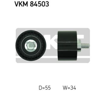 Паразитна/ водеща ролка, зъбен ремък SKF VKM 84503 за KIA CARNIVAL I (UP) от 1998 до 2001