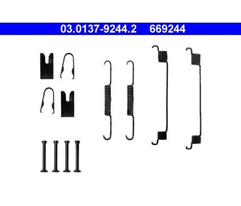 Комплект принадлежности, спирани челюсти ATE за FIAT MAREA (185) от 1996 до 2007