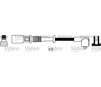 Комплект запалителни кабели VALEO за FIAT PUNTO (188) van от 2000 до 2009