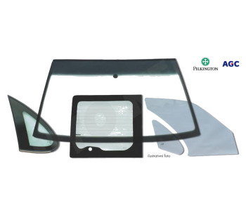 Челно стъкло AGC/PILKINGTON/GUARDIAN/SAINT GOBAIN за FIAT DOBLO (263) платформа от 2010