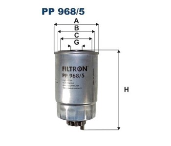 Горивен филтър FILTRON PP 968/5 за DODGE NITRO от 2006 до 2012