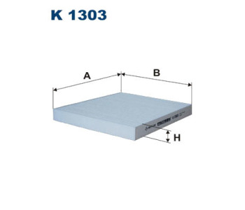 Филтър купе (поленов филтър) FILTRON K 1303 за FIAT FREEMONT (345) от 2011