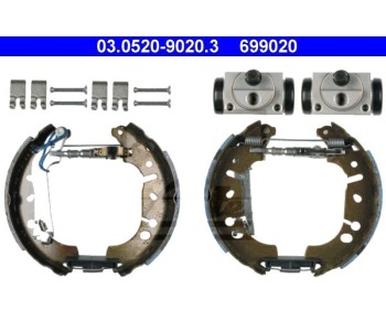 Комплект спирачни челюсти ATE за FIAT PUNTO GRANDE (199) от 2005 до 2012