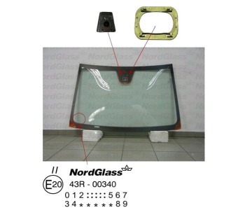 Челно стъкло NordGlass за FIAT IDEA от 2003