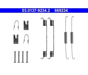Комплект принадлежности, спирани челюсти ATE за FIAT MULTIPLA (186) от 1999 до 2010