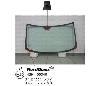 Челно стъкло NordGlass за FIAT MULTIPLA (186) от 1999 до 2010