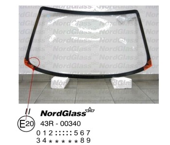 Челно стъкло NordGlass за FIAT SEICENTO (187) от 1997 до 2010