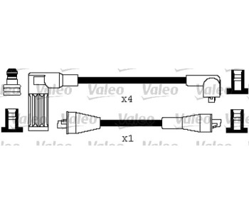 Комплект запалителни кабели VALEO за FIAT UNO (146) от 1983 до 1995