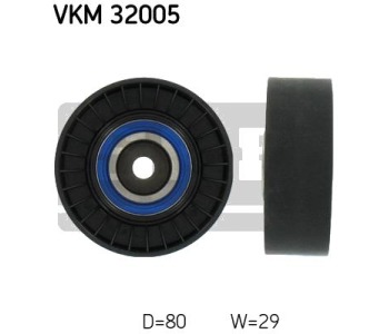 Паразитна/ водеща ролка, пистов ремък SKF VKM 32005 за FIAT BRAVO I (182) от 1995 до 2001