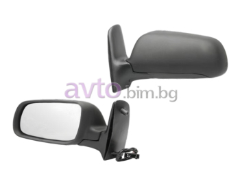 Огледало ляво ел. асферично черно с подгрев до 2004 за SEAT ALHAMBRA (7V8, 7V9) от 1996 до 2010