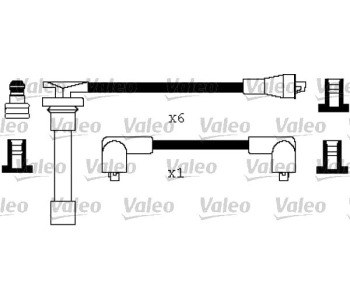 Комплект запалителни кабели VALEO