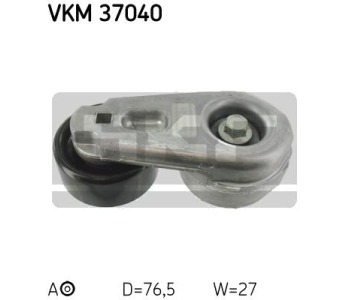 Обтящна ролка, пистов ремък SKF VKM 37040 за JAGUAR XF (X250) от 2008 до 2015