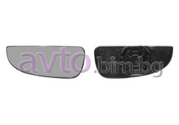Стъкло за огледало ляво долно изпъкнало с основа за FIAT DUCATO (250) товарен от 2006