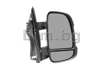 Огледало дясно механично с мигач късо рамо изпъкнало за FIAT DUCATO (250) платформа от 2006