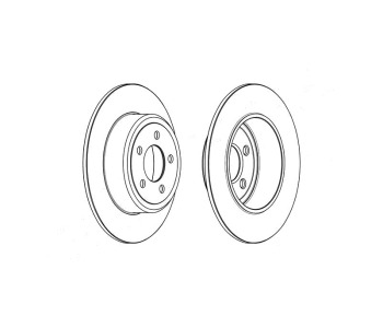 Спирачен диск плътен Ø320mm FERODO