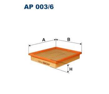 Въздушен филтър FILTRON AP 003/6 за CHRYSLER SEBRING (JR) от 2000 до 2007