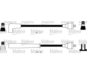 Комплект запалителни кабели VALEO за CHRYSLER VOYAGER (GS) от 1995 до 2001