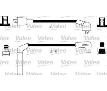 Комплект запалителни кабели VALEO за CHRYSLER VOYAGER (AS) от 1984 до 1990