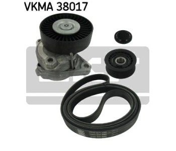 Комплект пистов ремък SKF VKMA 38017 за MERCEDES C (W202) седан от 1993 до 2000