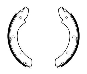 Комплект спирачни челюсти DELPHI за LAND ROVER RANGE ROVER I от 1969 до 1996