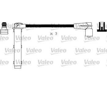 Комплект запалителни кабели VALEO за LAND ROVER FREELANDER I (L314) от 1998 до 2006