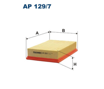 Въздушен филтър FILTRON AP 129/7 за LAND ROVER FREELANDER II (L359) от 2006 до 2014