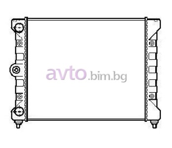Воден радиатор размер 430/320/30 за VOLKSWAGEN GOLF III (1H1) от 1991 до 1998