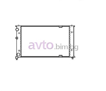 Воден радиатор размер 627/320/32 за SEAT CORDOBA (6K1) седан от 1993 до 1999
