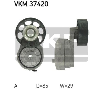 Обтящна ролка, пистов ремък SKF VKM 37420 за LAND ROVER DEFENDER (L316) комби от 1990 до 2016