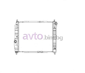 Воден радиатор размер 480/415/18 за CHEVROLET AVEO (T250, T255) седан от 2005