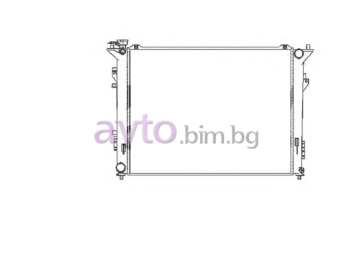 Воден радиатор размер 635/485/16 за KIA MAGENTIS (MG) от 2005